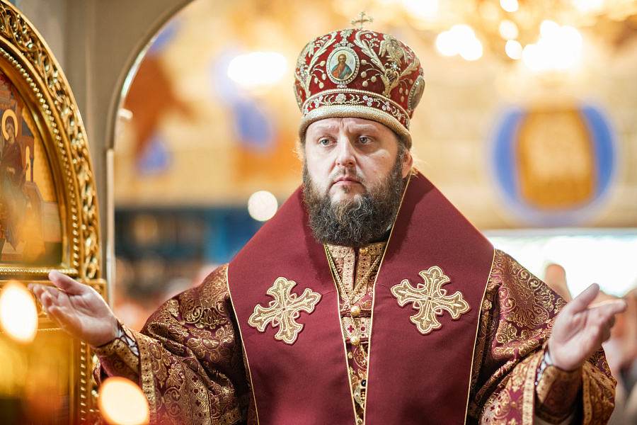Архиерейское богослужение в храме великомученицы Марины посёлка Битца Ленинского г.о.
